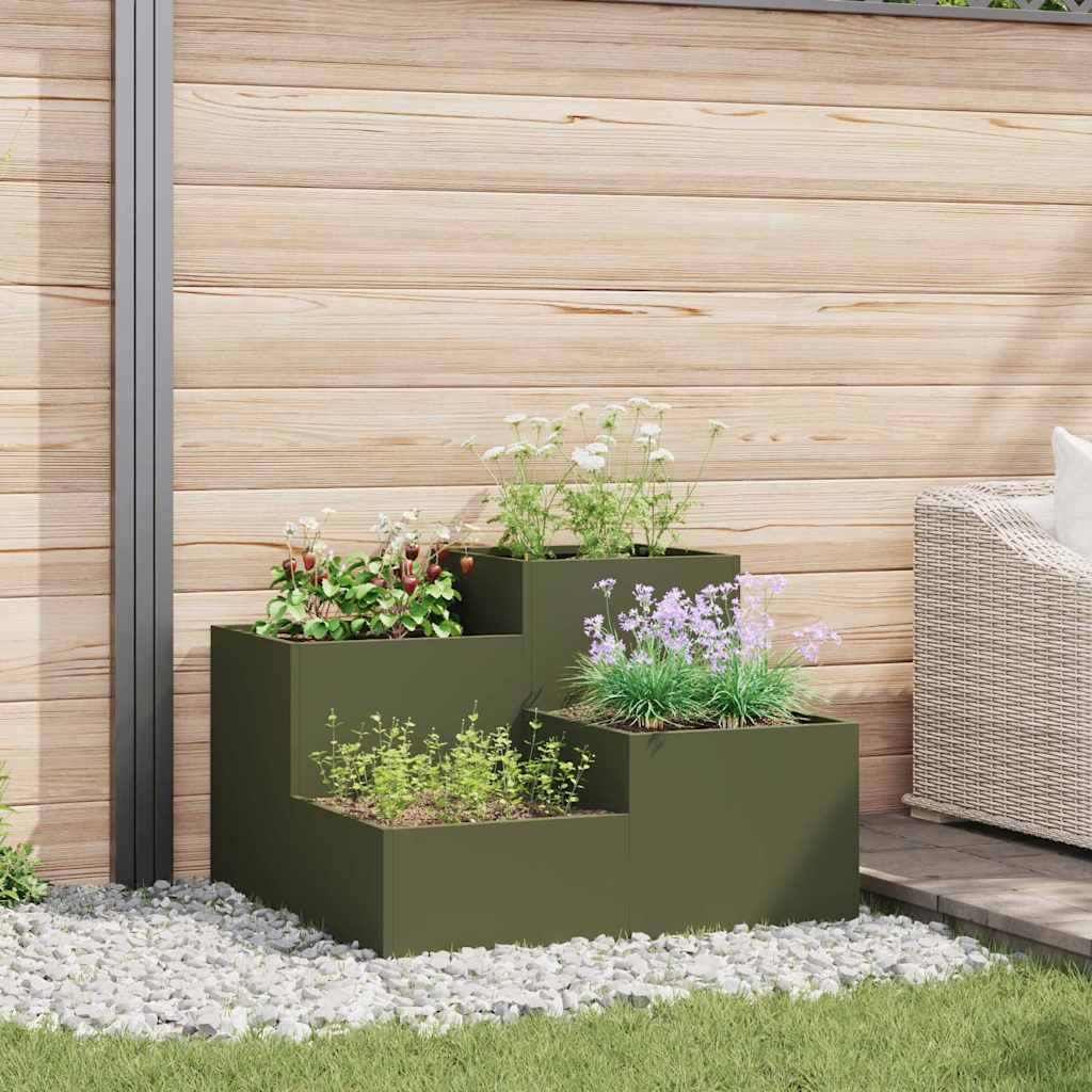 Gartenblumentopf Stahl