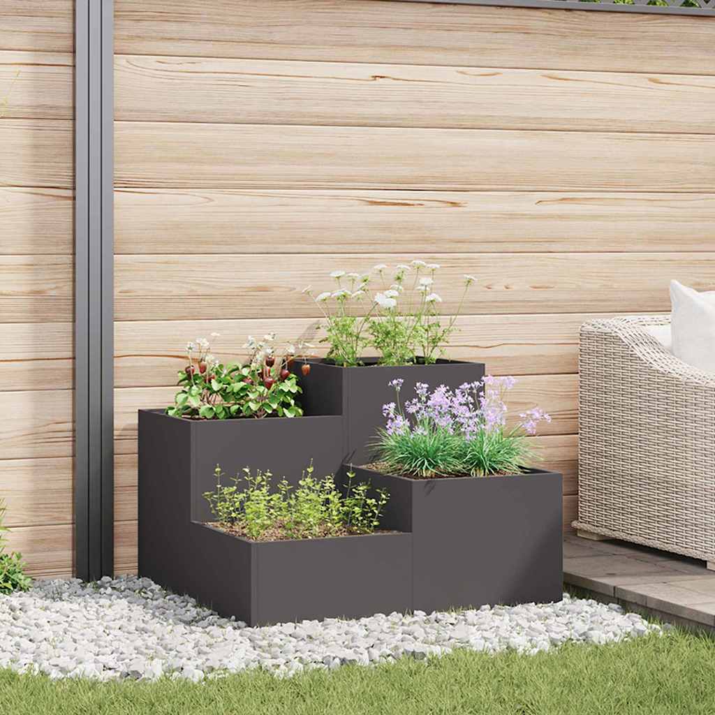 Gartenblumentopf Stahl