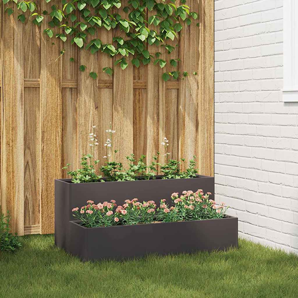 Garten-Pflanzgefäß Kaltgewalzter Stahl