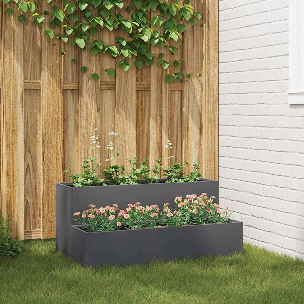 Garten-Pflanzgefäß Kaltgewalzter Stahl