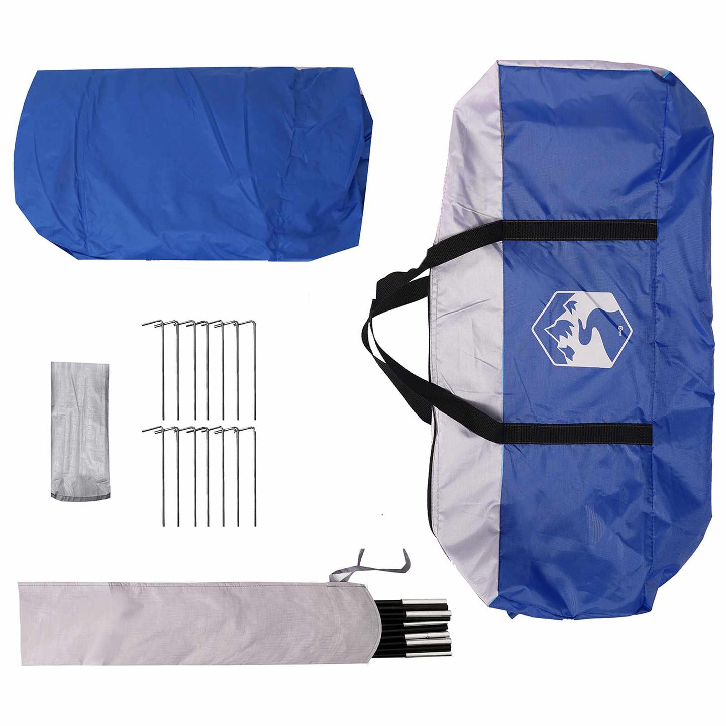 Poolzelt Kuppel Azure Blau