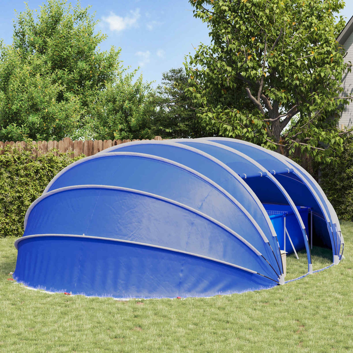 Poolzelt Kuppel Azure Blau