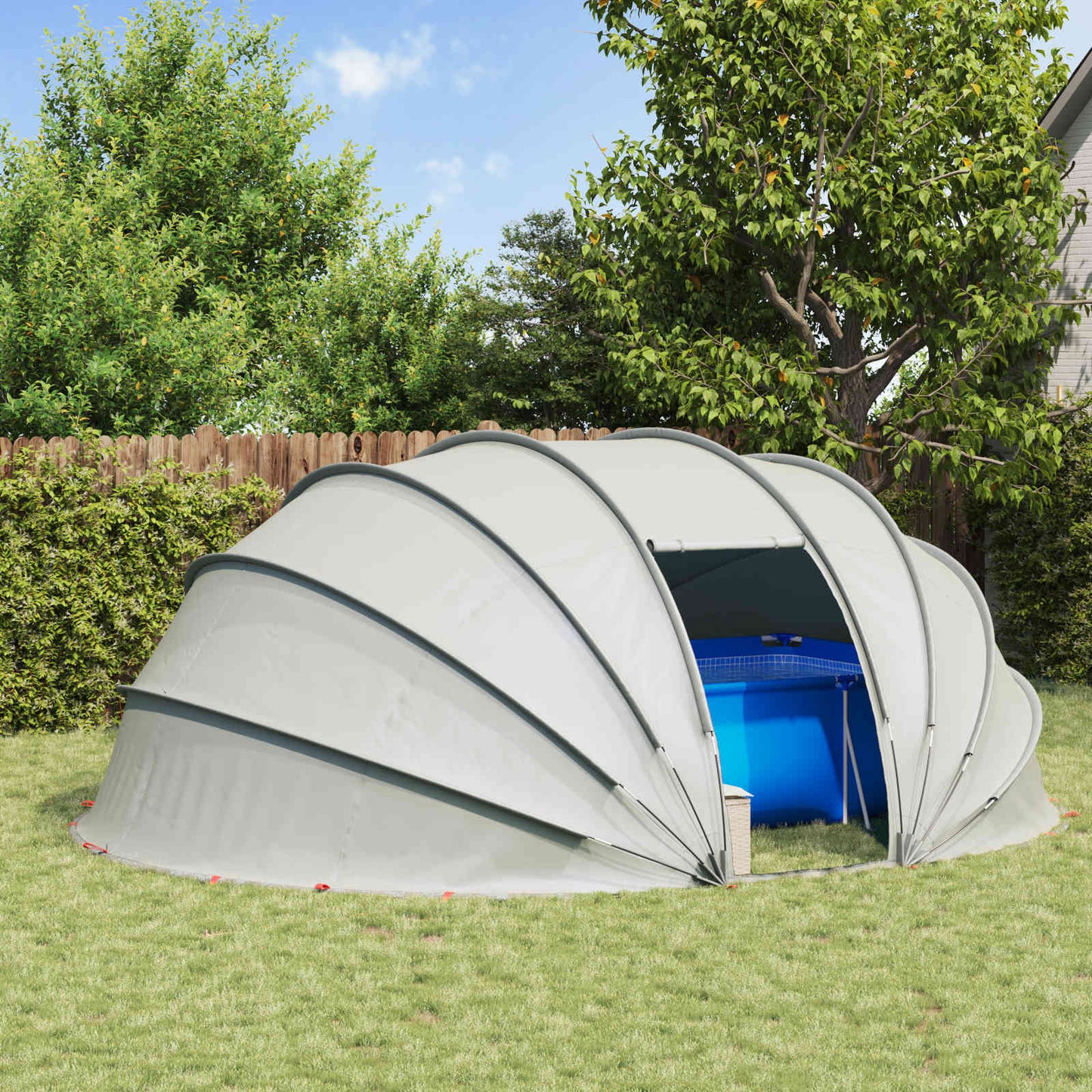 Poolzelt Kuppel Azure Blau