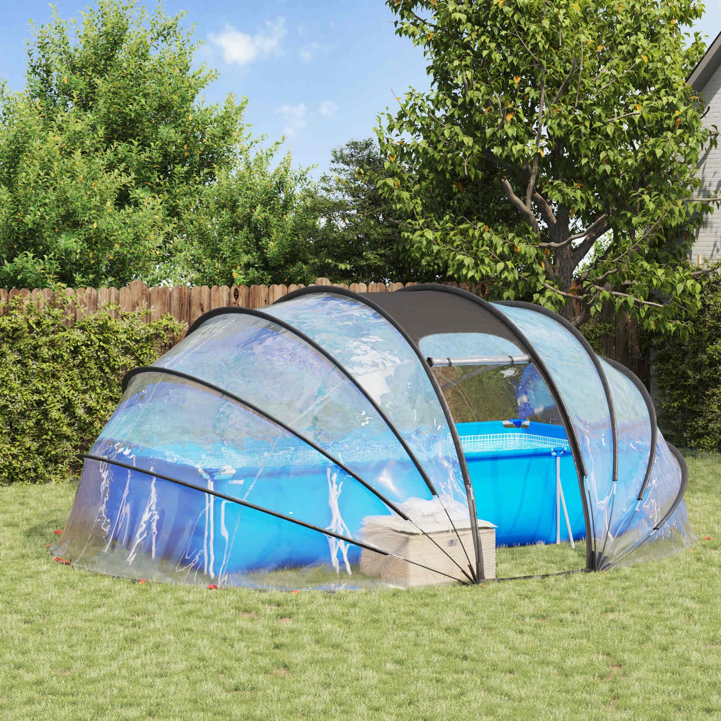 Poolzelt Kuppel Azure Blau