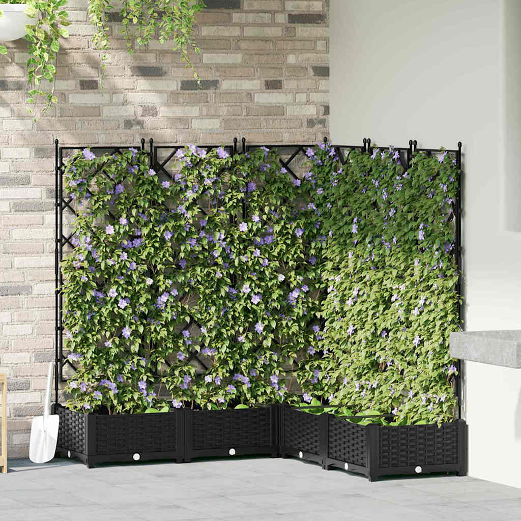 Garten-Pflanzgefäß 3 Pcs Kunststoff