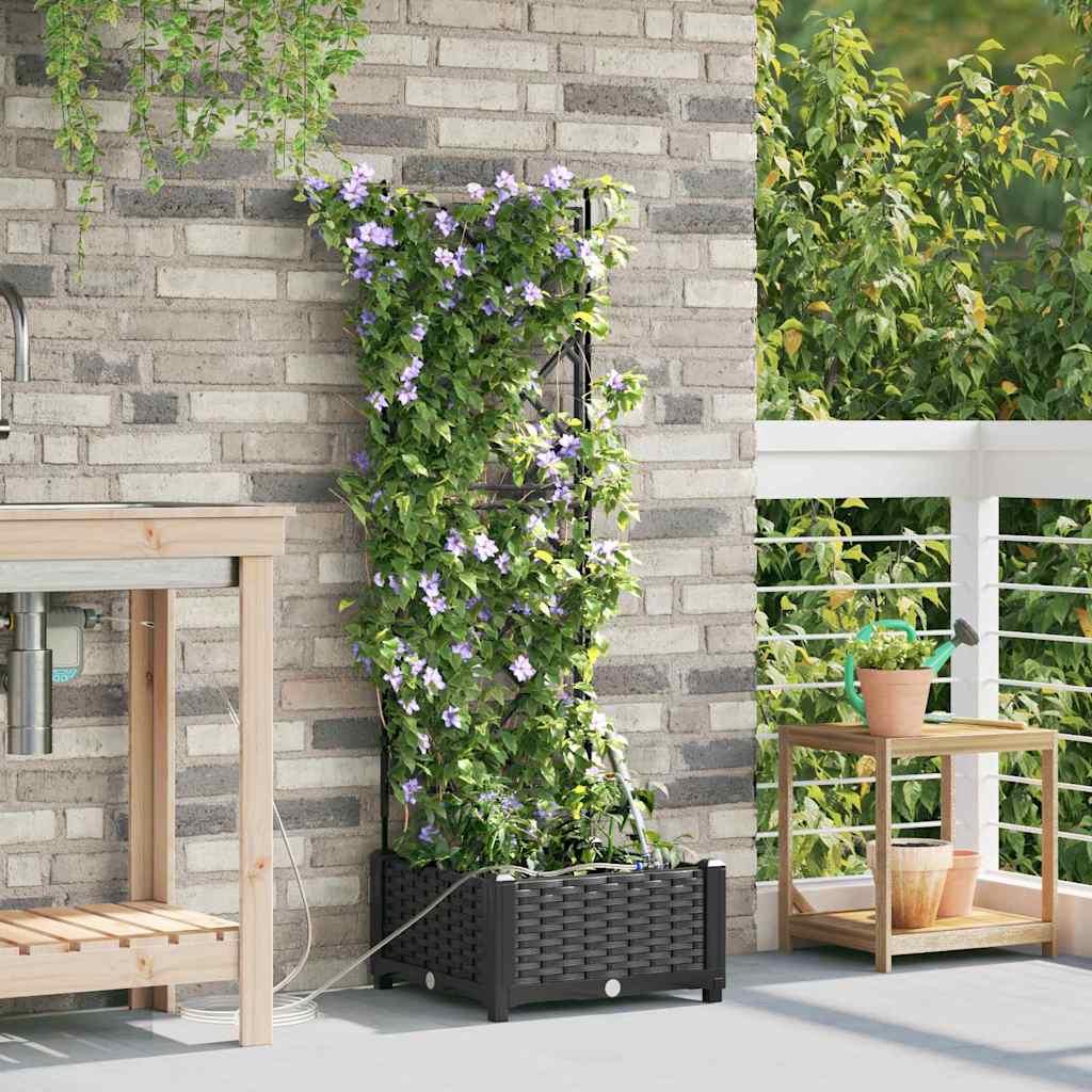 Garten-Pflanzgefäß 4 Pcs Kunststoff