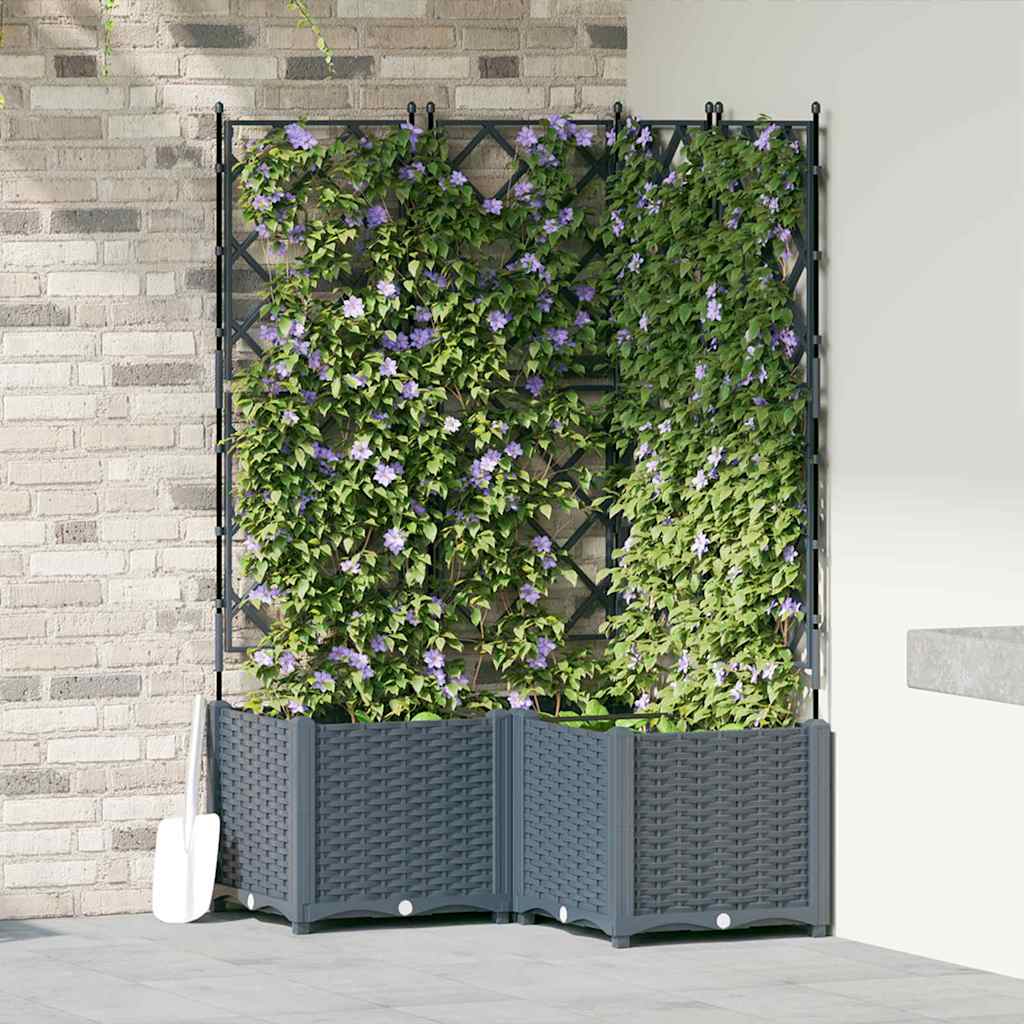 Garten-Pflanzgefäß 3 Pcs Kunststoff
