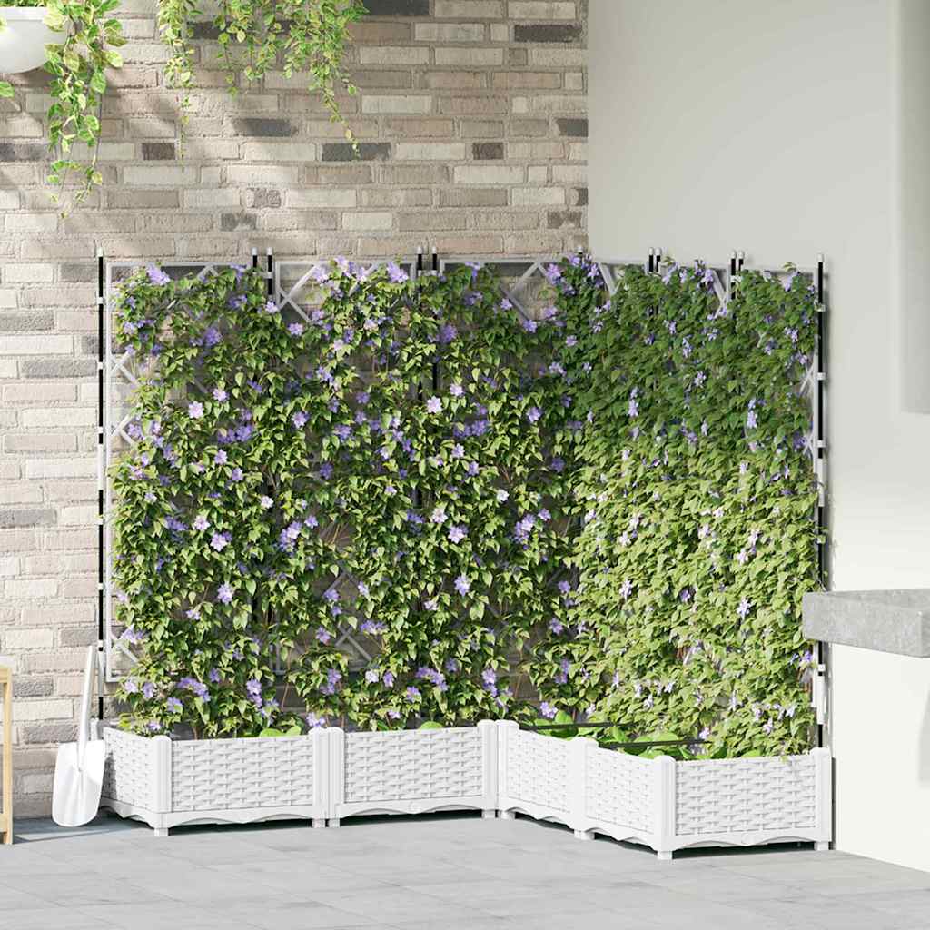 Garten-Pflanzgefäß 3 Pcs Kunststoff