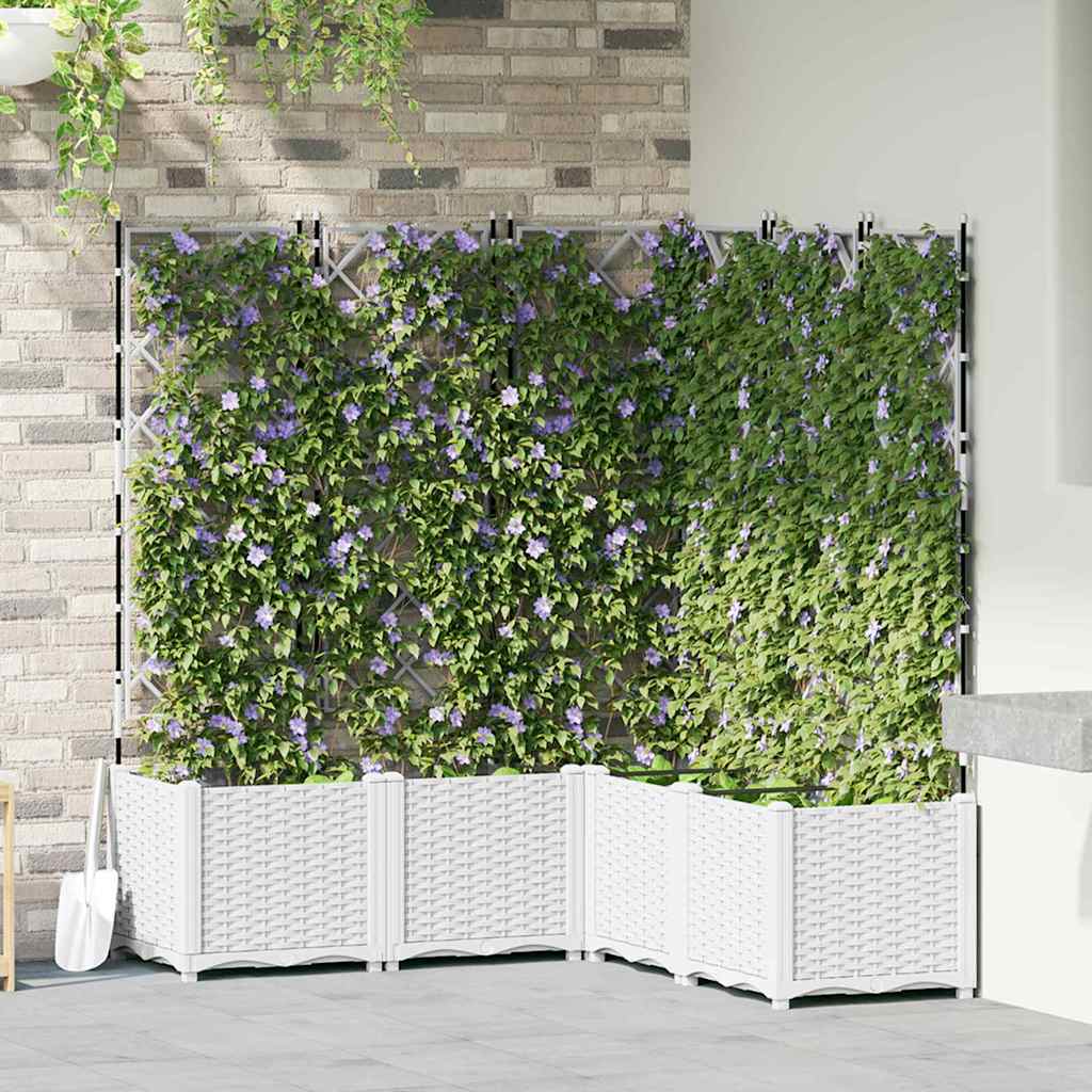 Garten-Pflanzgefäß 3 Pcs Kunststoff
