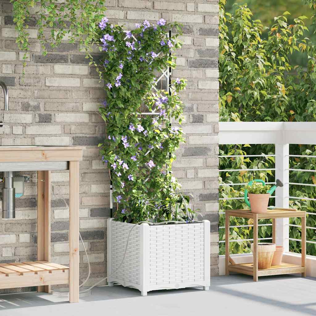 Garten-Pflanzgefäß 4 Pcs Kunststoff