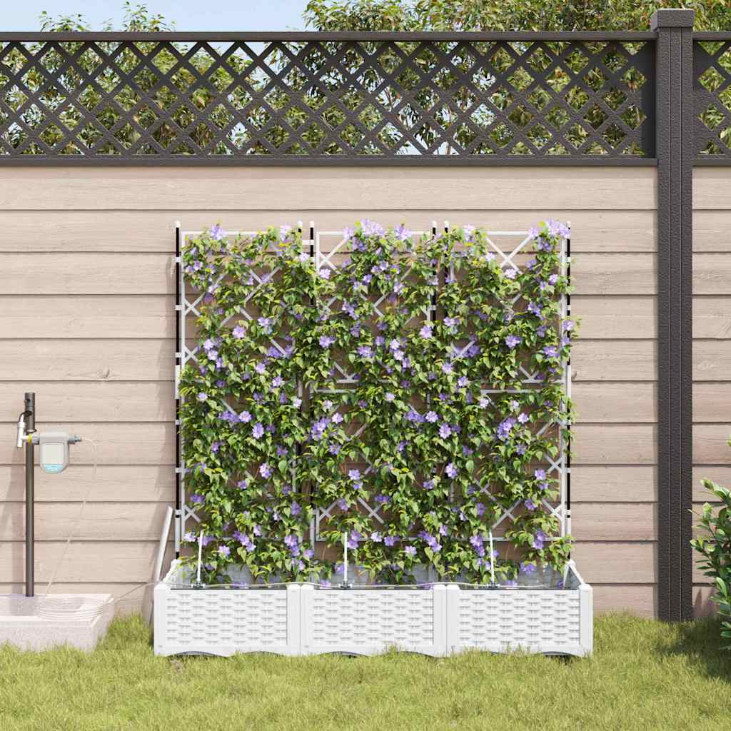 Garten-Pflanzgefäß 4 Pcs Kunststoff