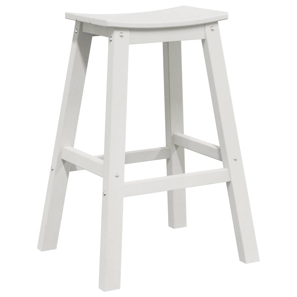 Barhocker 2 Pcs 52 X 43 X 73,5 Cm Hdpe