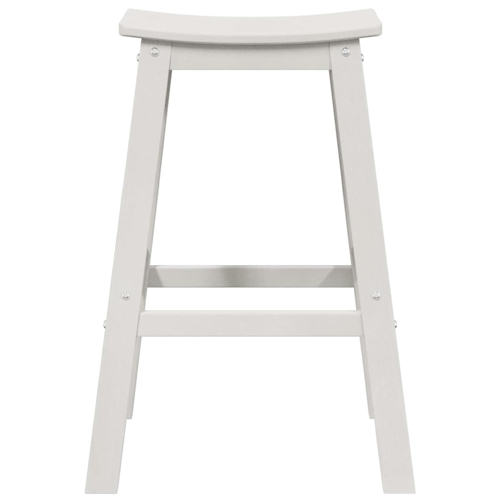 Barhocker 2 Pcs 52 X 43 X 73,5 Cm Hdpe