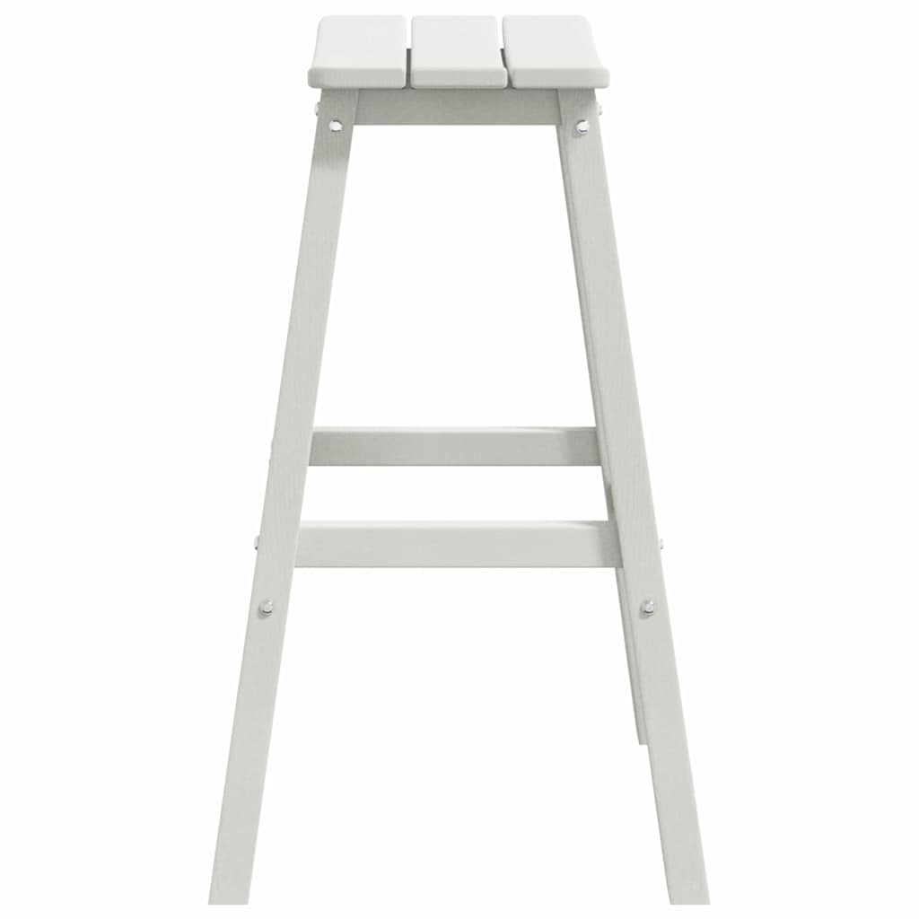 Barhocker 2 Pcs 52 X 43 X 73,5 Cm Hdpe