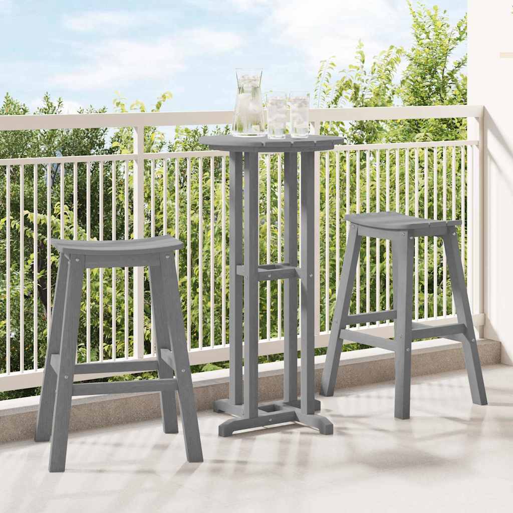 Barhocker 2 Pcs 52 X 43 X 73,5 Cm Hdpe