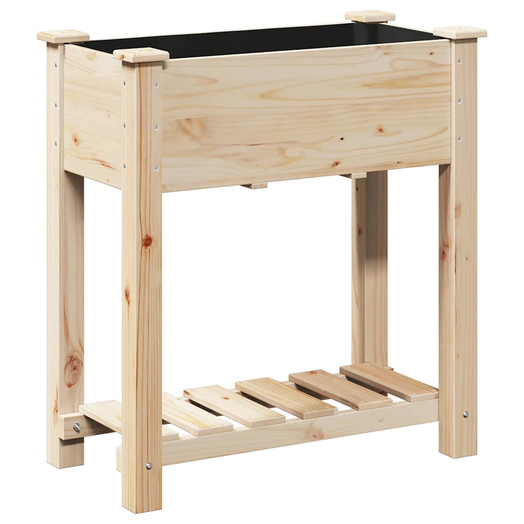 Garten-Pflanzgefäß Mit Regal Beige