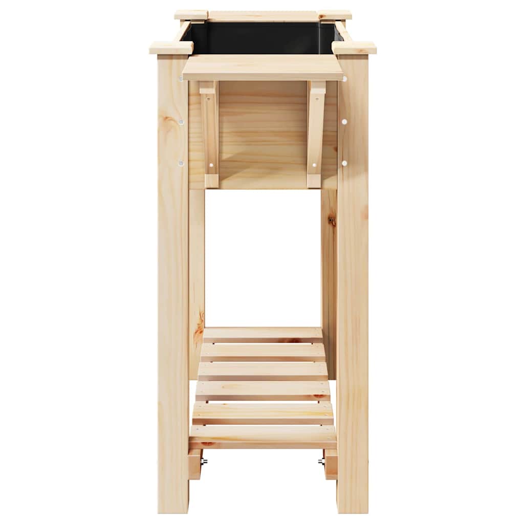 Garten-Pflanzgefäß Mit Regal Beige