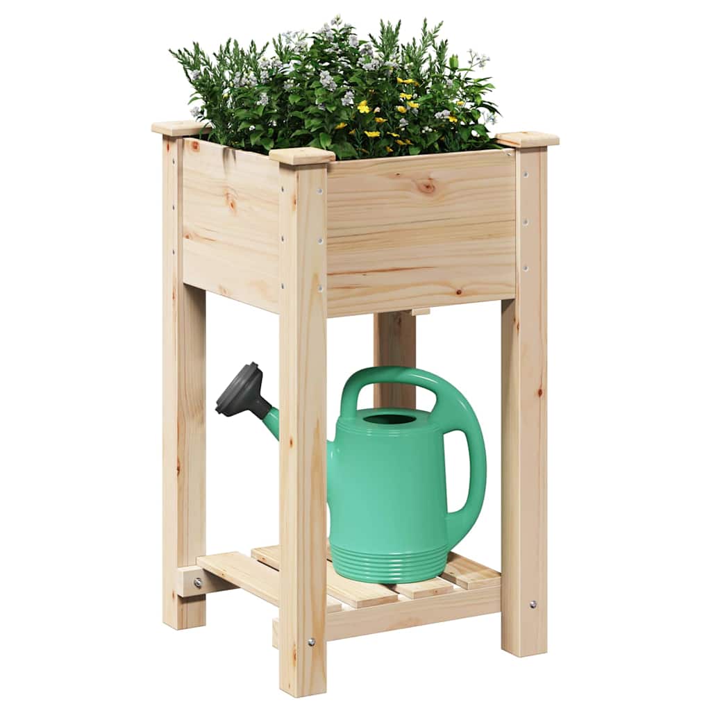 Garten-Pflanzgefäß Mit Regal Beige
