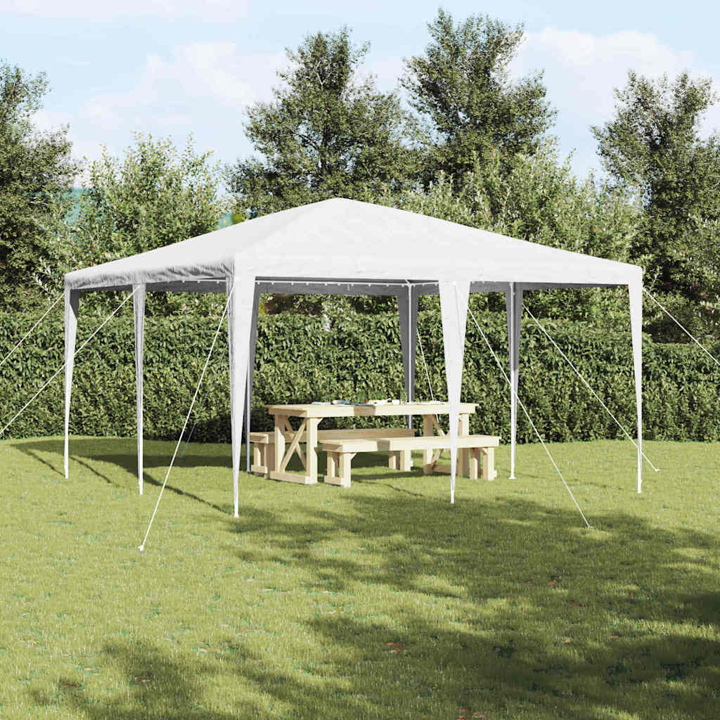 Party-Zelt 400 X 400 X 266 Cm Polyethylen Und Stahl