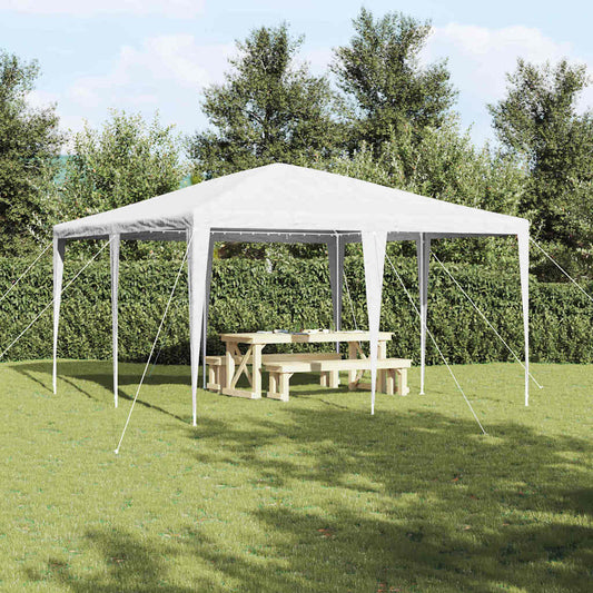 Party-Zelt 400 X 400 X 266 Cm Polyethylen Und Stahl