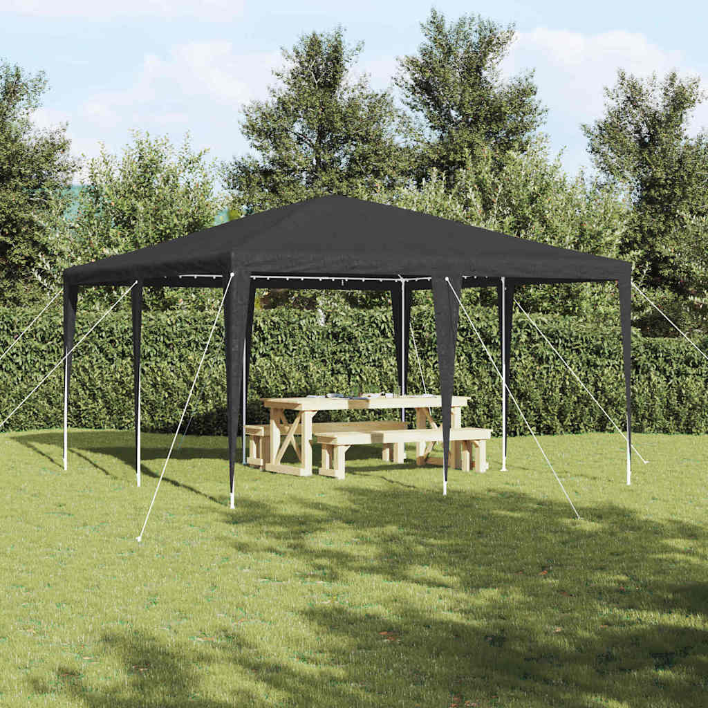Party-Zelt 400 X 400 X 266 Cm Polyethylen Und Stahl