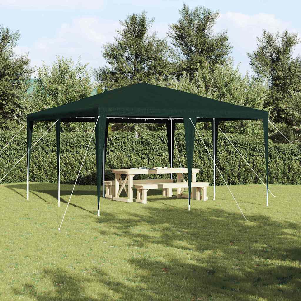 Party-Zelt 400 X 400 X 266 Cm Polyethylen Und Stahl