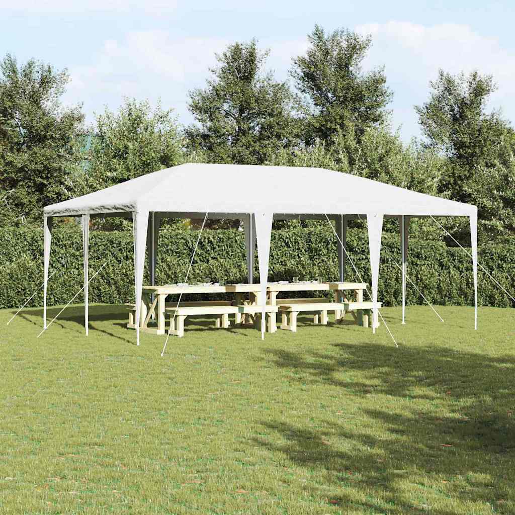 Party-Zelt 400 X 400 X 266 Cm Polyethylen Und Stahl
