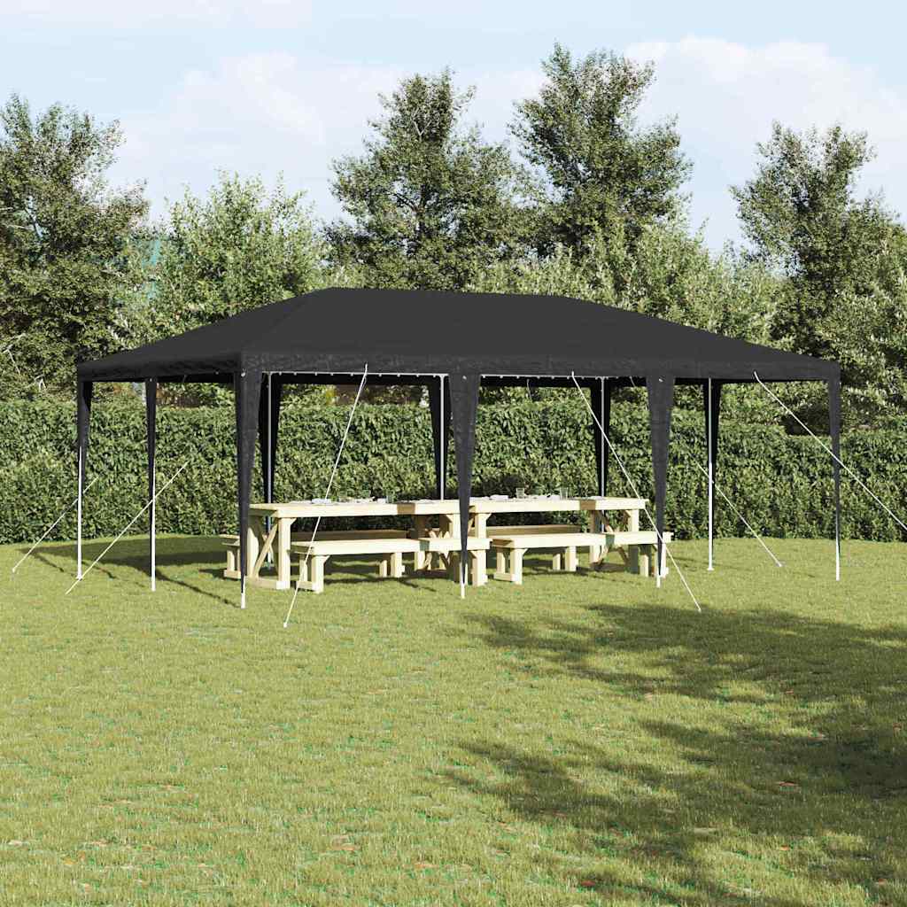 Party-Zelt 400 X 400 X 266 Cm Polyethylen Und Stahl