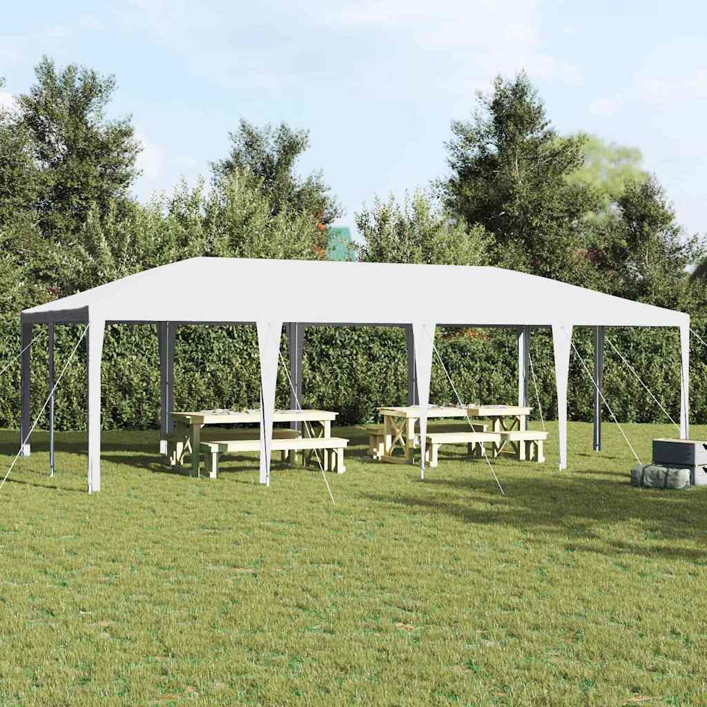 Party-Zelt 400 X 400 X 266 Cm Polyethylen Und Stahl