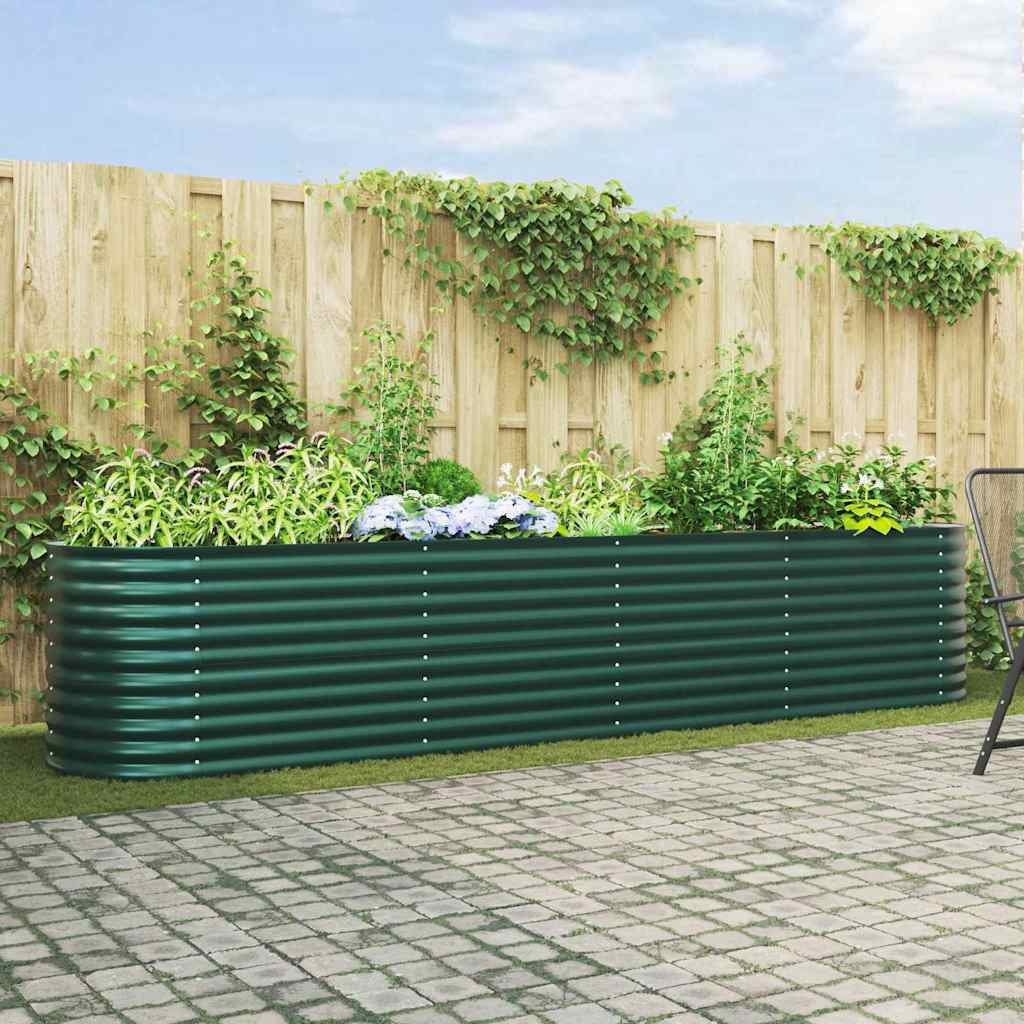 Garten-Hochbeet Verzinkter Stahl N