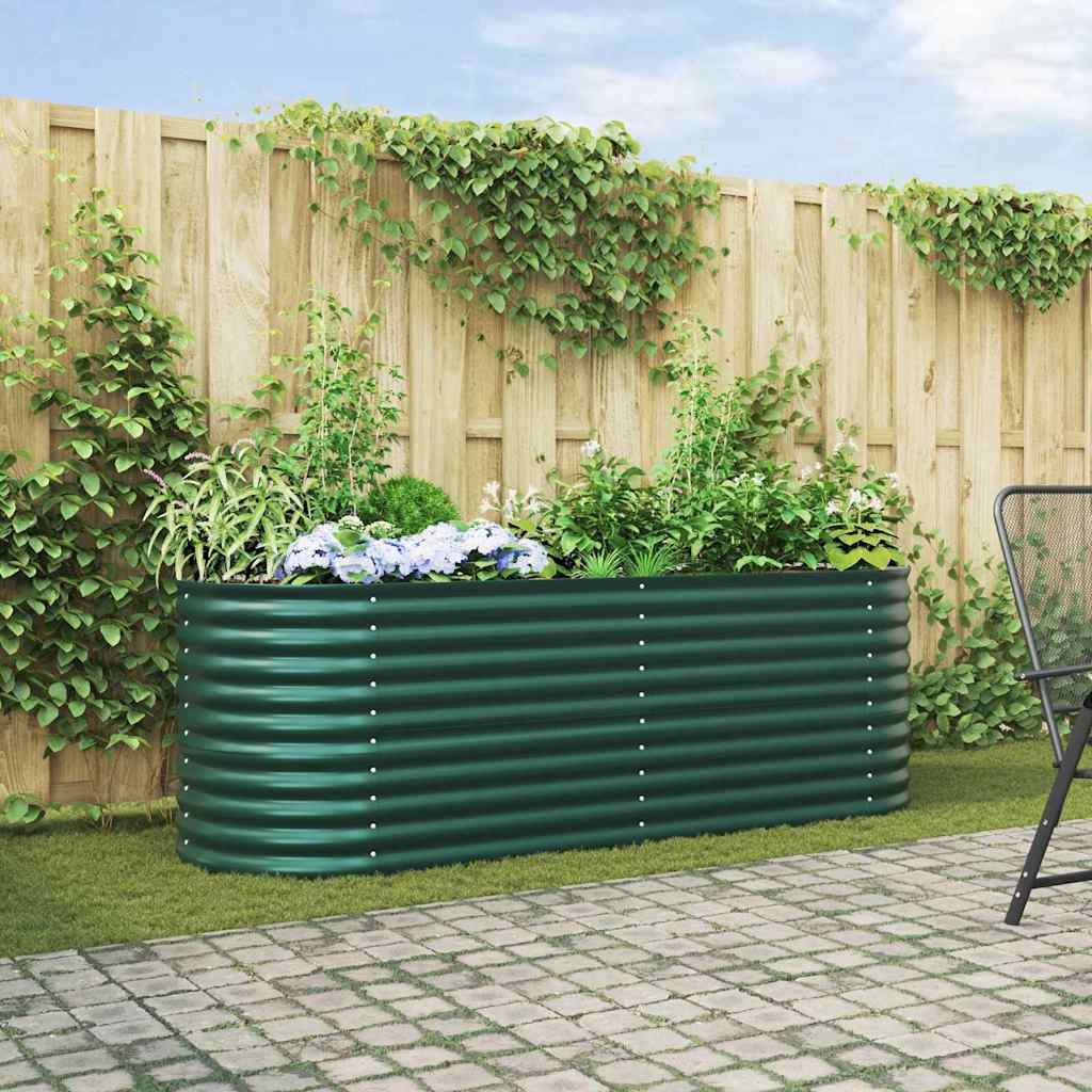 Garten-Hochbeet Verzinkter Stahl N