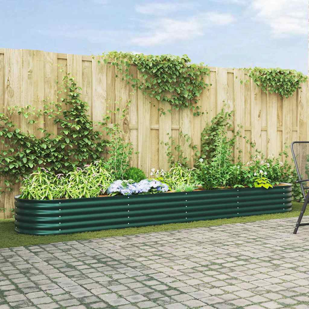 Garten-Hochbeet Verzinkter Stahl N