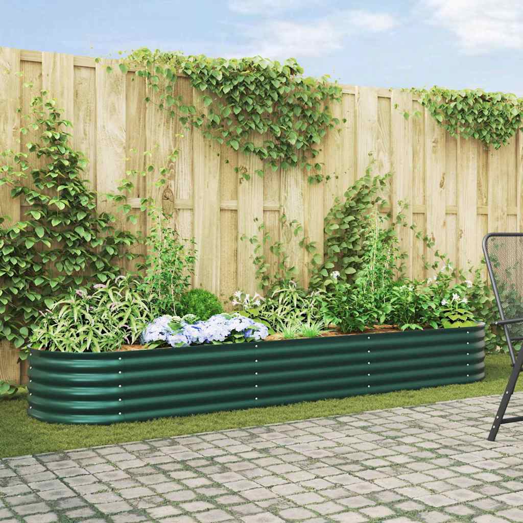 Garten-Hochbeet Verzinkter Stahl N