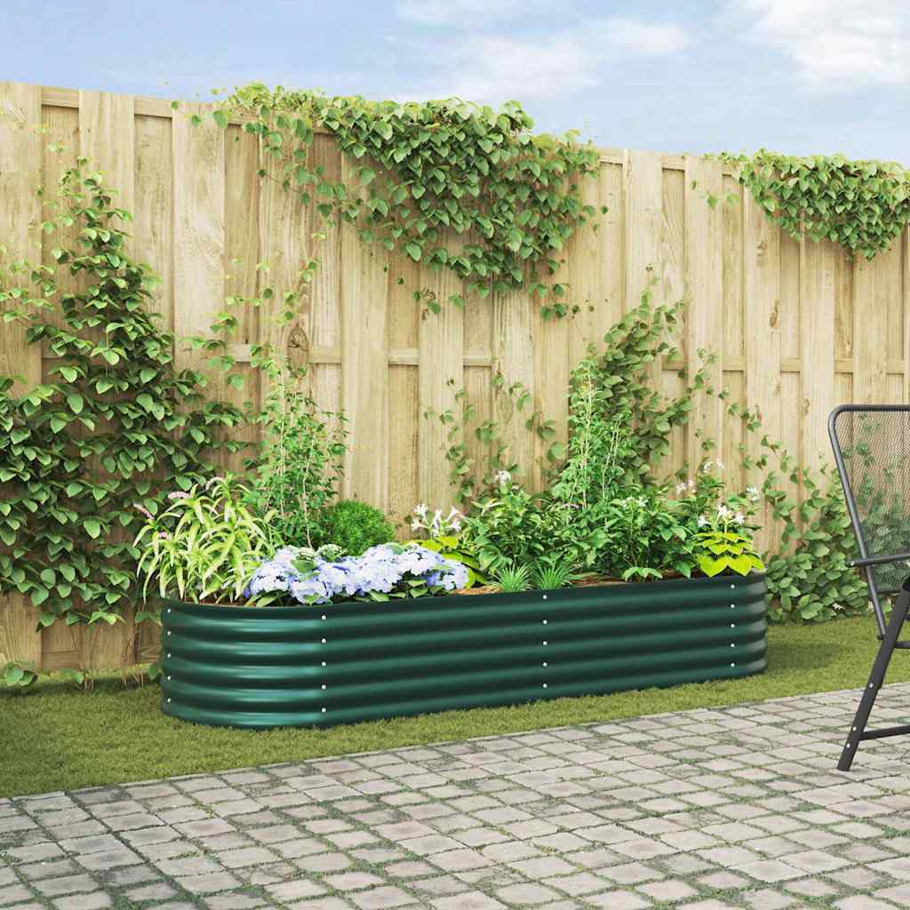 Garten-Hochbeet Verzinkter Stahl N