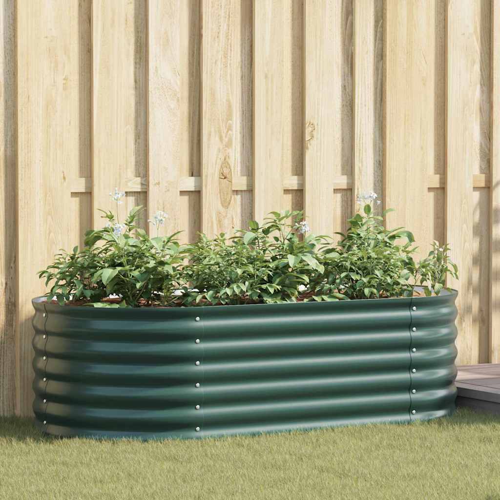 Garten-Hochbeet Verzinkter Stahl N