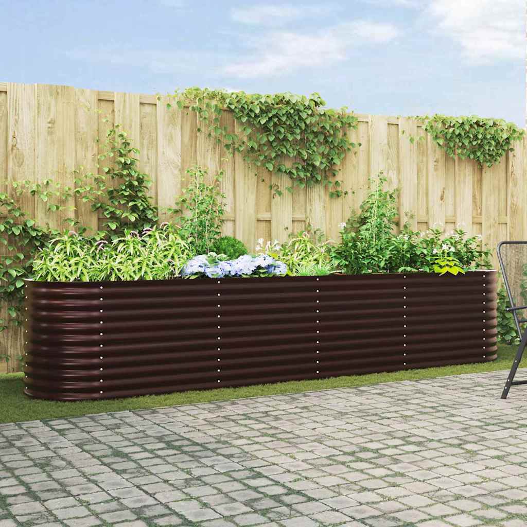 Garten-Hochbeet Verzinkter Stahl N