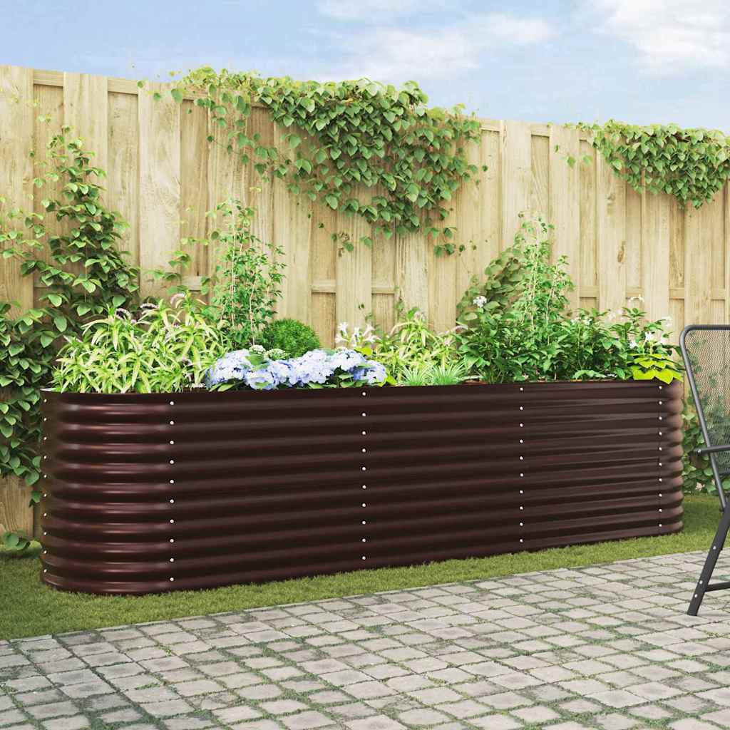 Garten-Hochbeet Verzinkter Stahl N