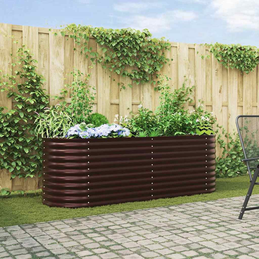 Garten-Hochbeet Verzinkter Stahl N