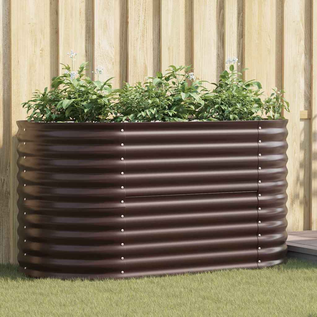 Garten-Hochbeet Verzinkter Stahl N