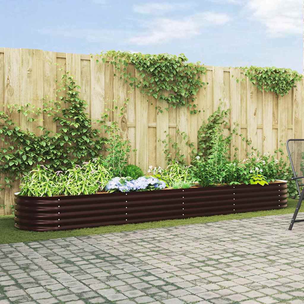 Garten-Hochbeet Verzinkter Stahl N