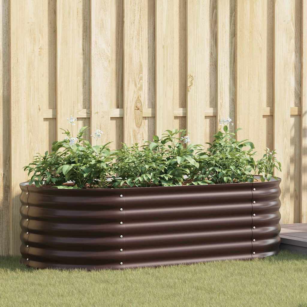 Garten-Hochbeet Verzinkter Stahl N