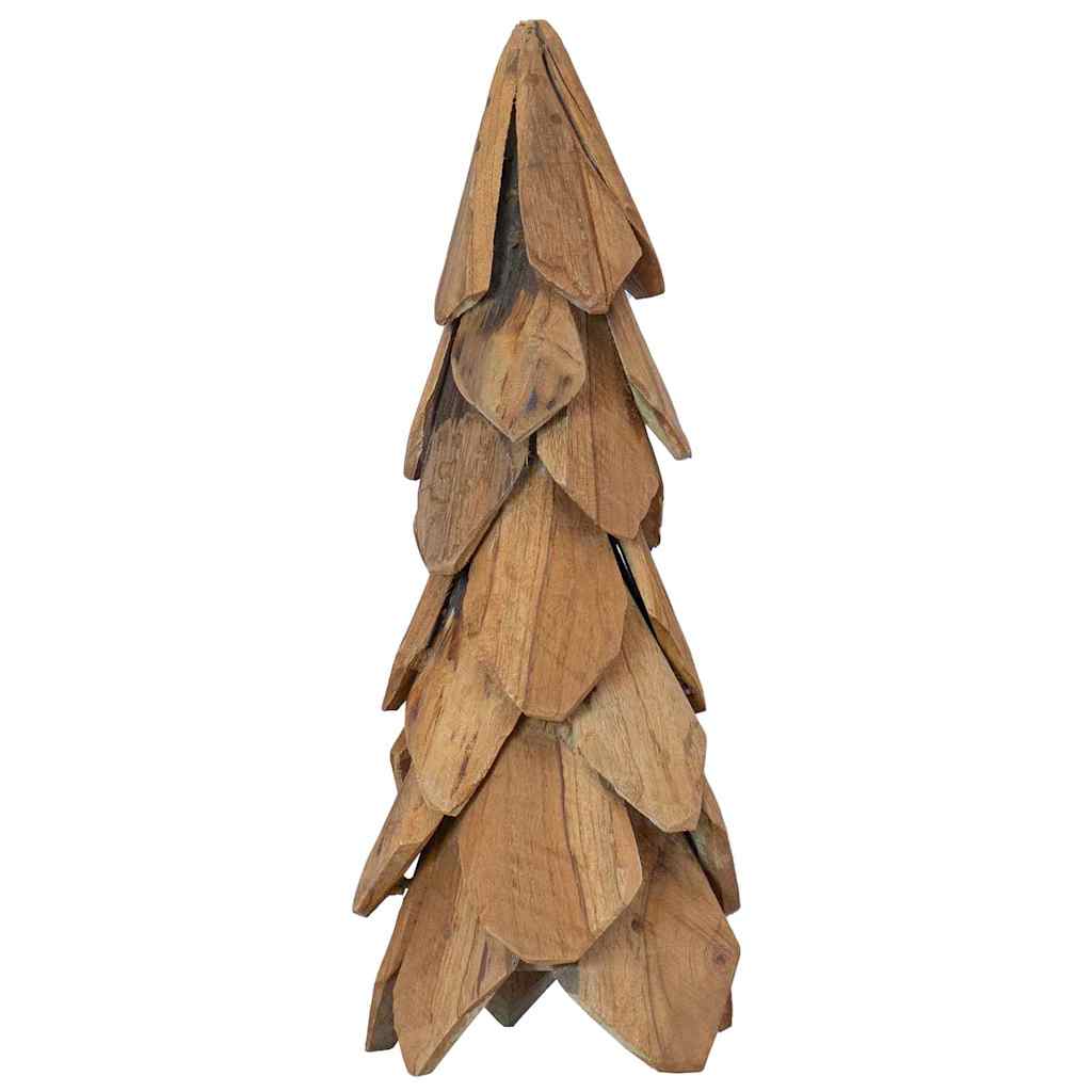 Weihnachtsbaum Mit Ständer Braun Massivholz Teak