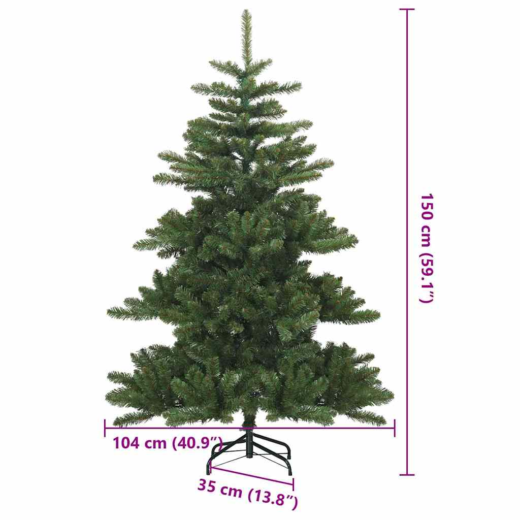 Künstlicher Klappbarer Weihnachtsbaum Pvc, Stahl