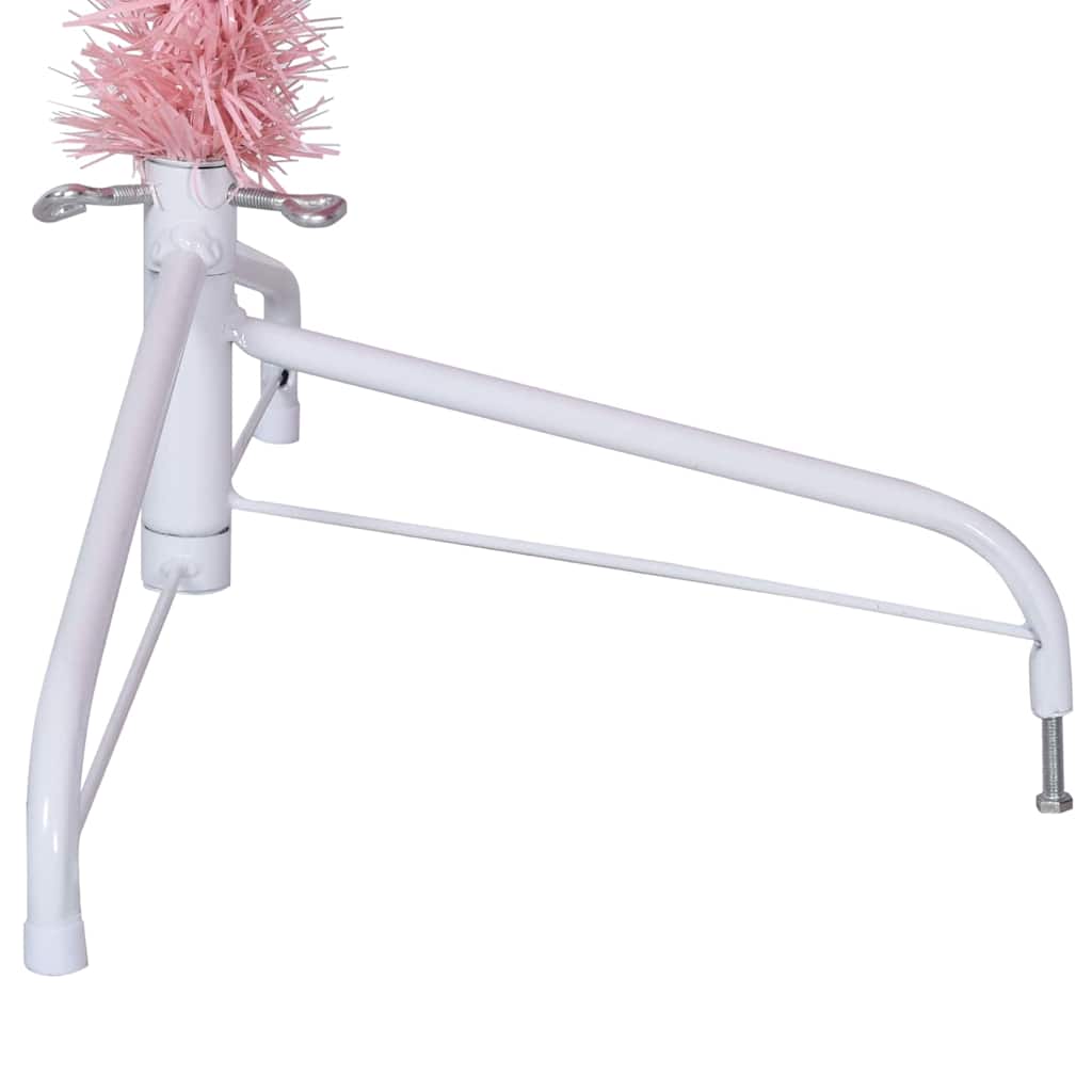 Künstlicher Vorbeleuchteter Weihnachtsbaum Pvc Rosa