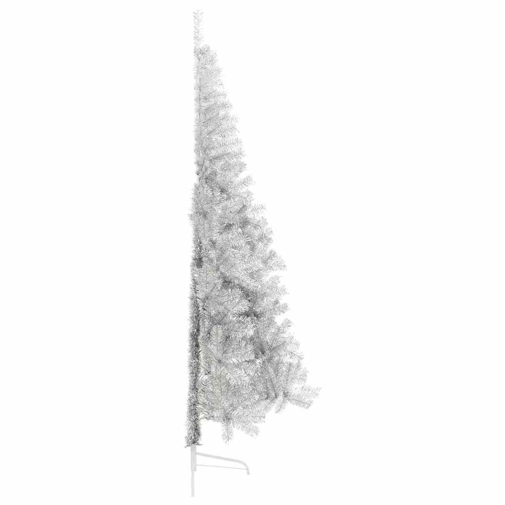 Künstlicher Vorbeleuchteter Weihnachtsbaum Pet Silber
