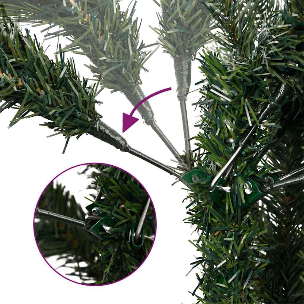 Künstlicher Klappbarer Weihnachtsbaum Pvc Und Stahl
