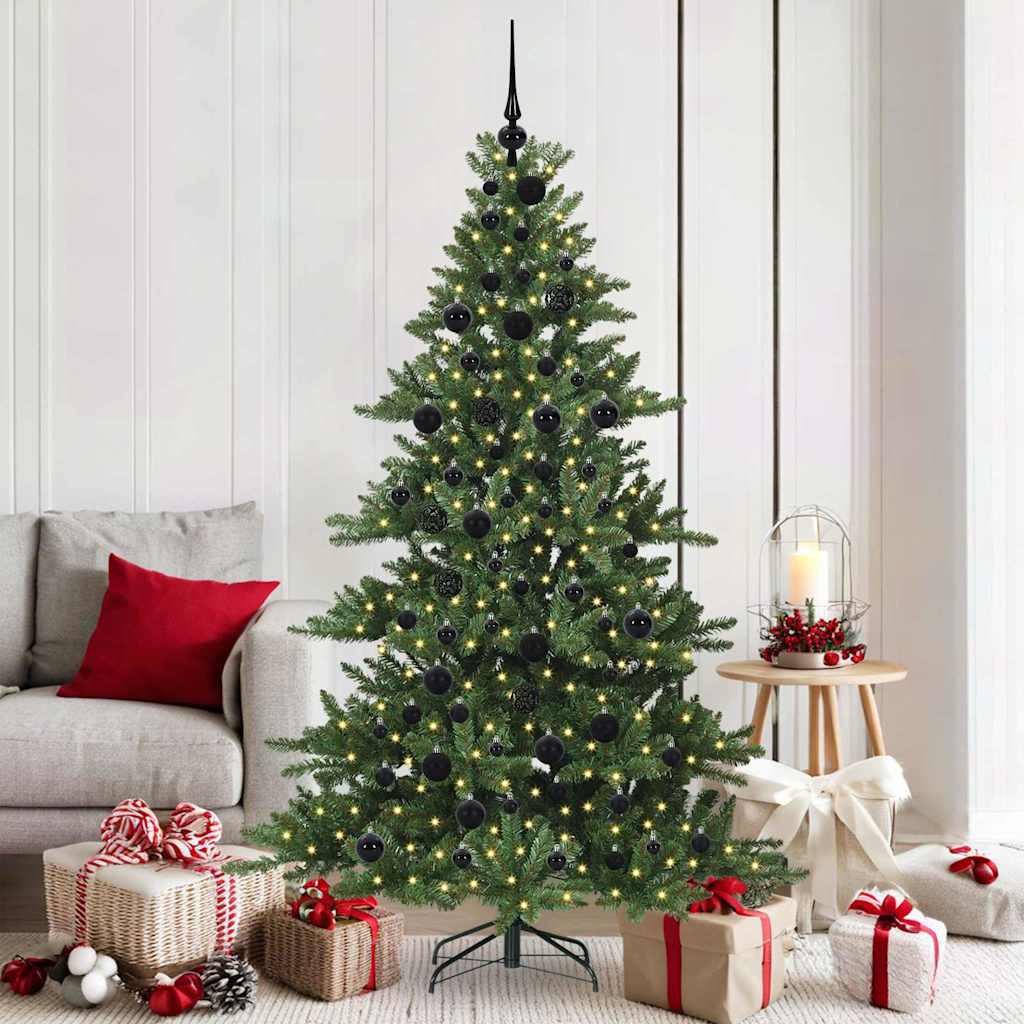Künstlicher Klappbarer Weihnachtsbaum Pvc Und Stahl
