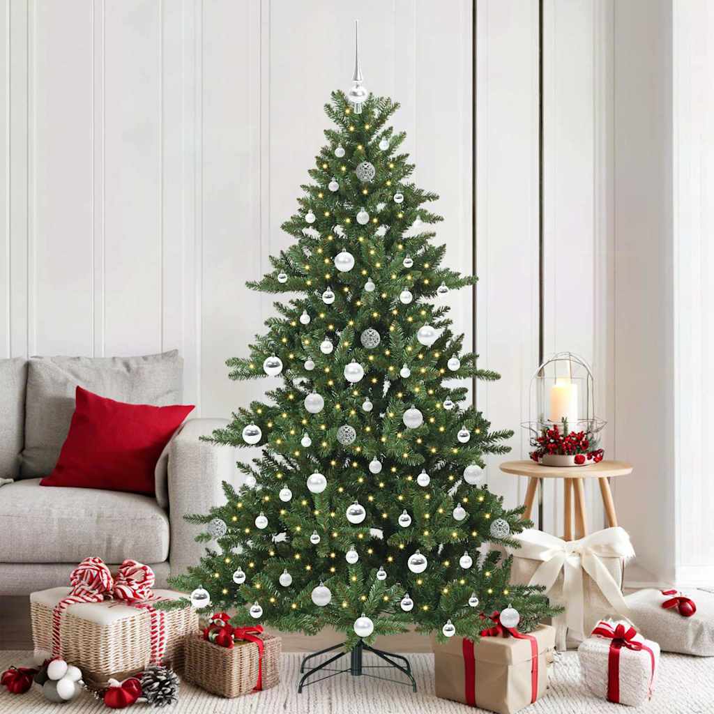 Künstlicher Klappbarer Weihnachtsbaum Pvc Und Stahl