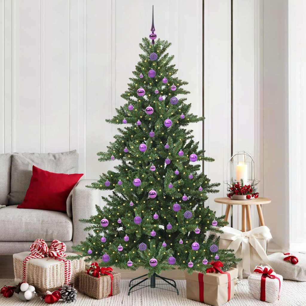 Künstlicher Klappbarer Weihnachtsbaum Pvc Und Stahl