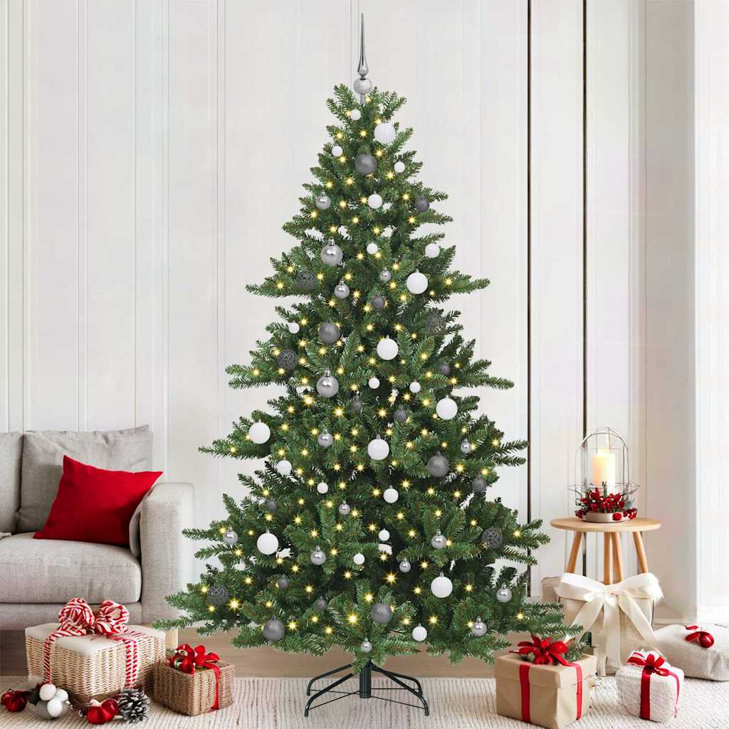 Künstlicher Klappbarer Weihnachtsbaum Pvc Und Stahl